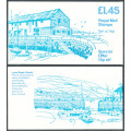 Great Britain Stamp Booklets - 1983 - Special Discount Booklet £1-45 (Lyme Regis) Booklet complete .