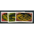 South Africa - 1973 - Wolraad Wltemade - Set of 3 u.m. SG 344-346 .