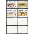 Namibia - 1993 - Rare and Endangered Animals - set of 4 mint unhinged . SACC 69-72 .
