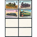 Rhodesia - 1969 - Beria - Salisbury Railway - Set of 4 fine used . SG 431-434 .