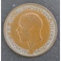 Great Britain - 1936 - Geo V - ½d copper coin condition see scans ungraded . (Q5013)