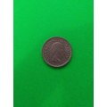 South Africa - QEII ¼d copper coin -  Fine condition. ungraded. (Q5034) .
