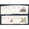 South Africa - 1988 - 5th Defins - Set of 15 and coil set of 4 mint unhinged - SACC 668-686