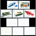Great Britain - 2003 - Classic Transport Toys - set of 5 mint unhinged . SG 2397-2401 .