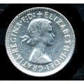 Australia - 1961 - 3d silver coin in very fine circulated condition. - Q5065
