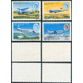 Rhodesia - 1966 - C.A. Airways 20th Anniv - set of 4 fine used . SG 393-396 .