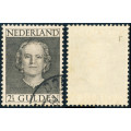Netherlands - 1949 - Queen Juliana - 2½g sepia fine used . SG 699 .