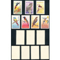 Nicaragua - 1986 - Birds - set of 7 mint unhinged . SG 2724-2730 .