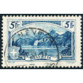 Switzerland - 1928-32 - The Mythen - 5F deep blue fine used - 336