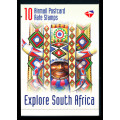 South Africa Stamp Booklets - 1998 - Explore South Africa (R13) Booklet 10 Airmail PC . SACC 1140 .