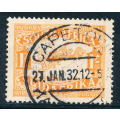 South Africa - 1929 - Air - 1s orange fine used - SG 41