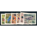 Rhodesia - 1971 - Birds - set of 6 fine used . SACC 459-464 .