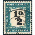 South Africa Postage Dues - 1948-49 - ½d black & green fine used - SACC D33