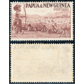 Papua & New Guinea - 1952 - Defins - 2s 6d brown-purple mint hinged . SG 13 .