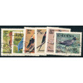 Rhodesia - 1971 - Birds - set of 6 fine used . SG 459-464 .