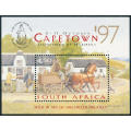 South Africa - 1997 - Cape Town Philatelic Exhibition - R4.50 m/sheet mint unhinged . SACC 1067 .