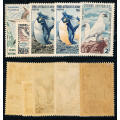 French Southern Antarctic Territory - 1956 - 60 - Defins - 30c to 2F  mint unhinged . SG 2-6 .