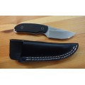 Kershaw Skinner 1080 fixed blade hunting knife incl. leather sheath. Made in USA!