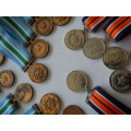SADF lot # 21  miniature medals