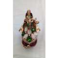 Magificent Bejeweled Elephant Figurine Key Holder