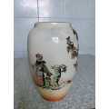 Royal Doulton Old English Scenes `The Gleaners` D6123 Vase (1 of 3)