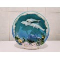 Extremely Detailed and Well Made Resin Ocean Scene Ornament.