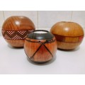 Set of Three T-light Candle Holders