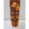 Superb African Mask Wooden Wall Hanging