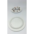 Set of Two Ceramic Coffee Cup Lids/Coasters