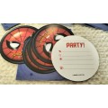 Pack of 48 Marvel Spiderman Home Coming Party Invitations