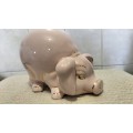 Late Entry - The Ultimate Massive Glazed Ceramic Pig Savings Bank - STUNNING 1.7kg