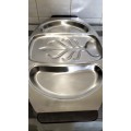 A Superb Vintage Large 18/8 Pointerware Stainless Steel Meat Serving Tray