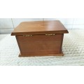 Beautiful Hinged with Drawer Wooden Jewelry Box