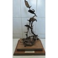 Sculpture By Renowned Eben Germishuys (Sculptor Of Rugby Player Statue At Loftus) Read Description