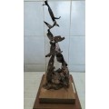 Sculpture By Renowned Eben Germishuys (Sculptor Of Rugby Player Statue At Loftus) Read Description