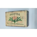 Very Old Protea `The Lion Match Co.Ltd` Match Box