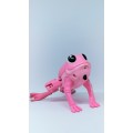The Rare Vintage and Original Little Live Pets Working Jumping Frog Pink (3 of 3)