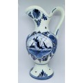 Magnificent Hand Painted Delft Vase