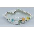 A Delicate and Beautiful Bisque Porcelain Mini Flower Boat