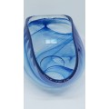 A Superb Blue Studio Glass Bowl