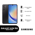 Samsung Galaxy A34 5G 128GB - Black
