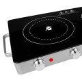 Portable Infrared Stove Cooker- Black/Silver