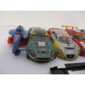 1/32 SCALE SLOT CAR BODIES WITH 2 CHASSIS