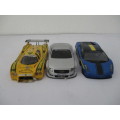 1/32 SCALE SLOT CAR BODIES AND CHASSIS (NINCO AND SLOT IT