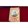 RARE Oakey's Silversmith's Soap, unused and complete in its original wrapper c1800's