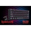 Redragon K630 Dragonborn Pink LED 67-key Design Wired Mechanical Gaming Keyboard Black Edition