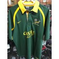 Springbok Match Jersey : 12/07/03 : Pedrie Wannenburg