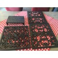 4 Cast Iron Grids from farmhouse