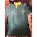 Springbok Matchworn Jersey ( James Smal ; no 14 )