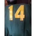 Springbok Matchworn Jersey ( James Smal ; no 14 )